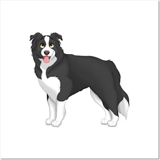 Border Collie Dog Posters and Art